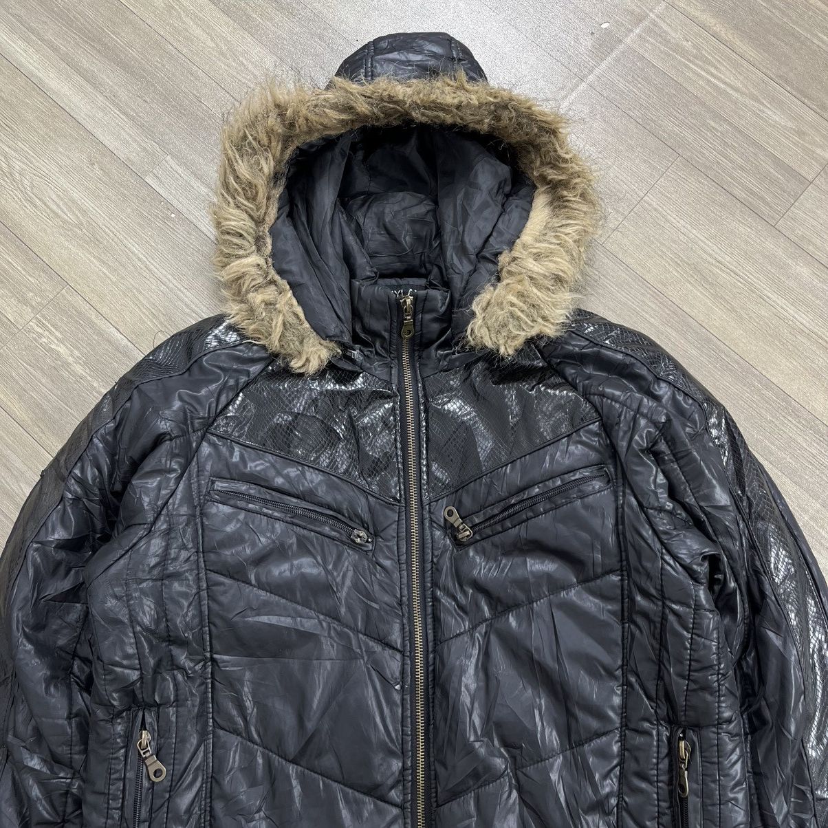 20471120 2000s Nylaus Fur Bono Jacket Punk Ifsixwasnine Goa Lgb Style Size US L / EU 52-54 / 3 - 2 Thumbnail
