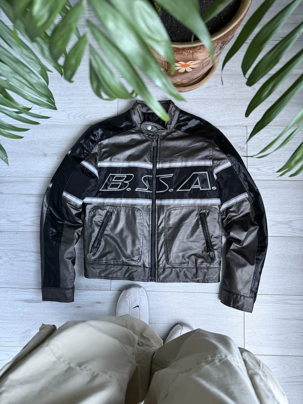 Indian Motorcycle × Vintage Vintage Jacket motorcycle jacket USA motorbike B.S.A. Size US M / EU 48-50 / 2 - 1 Thumbnail