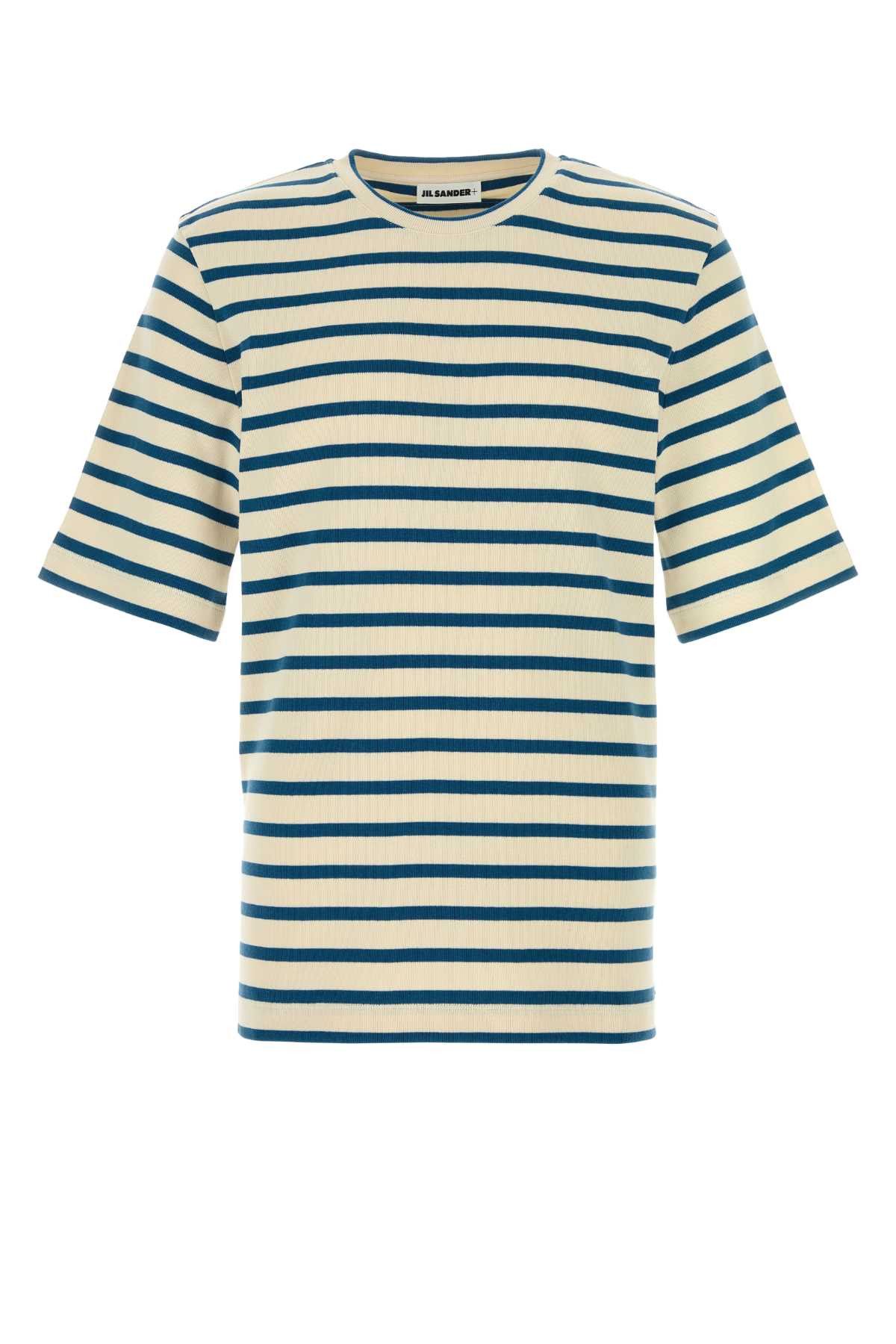 Jil Sander Embroidered Cotton T-Shirt Size US M / EU 48-50 / 2 - 1 Thumbnail