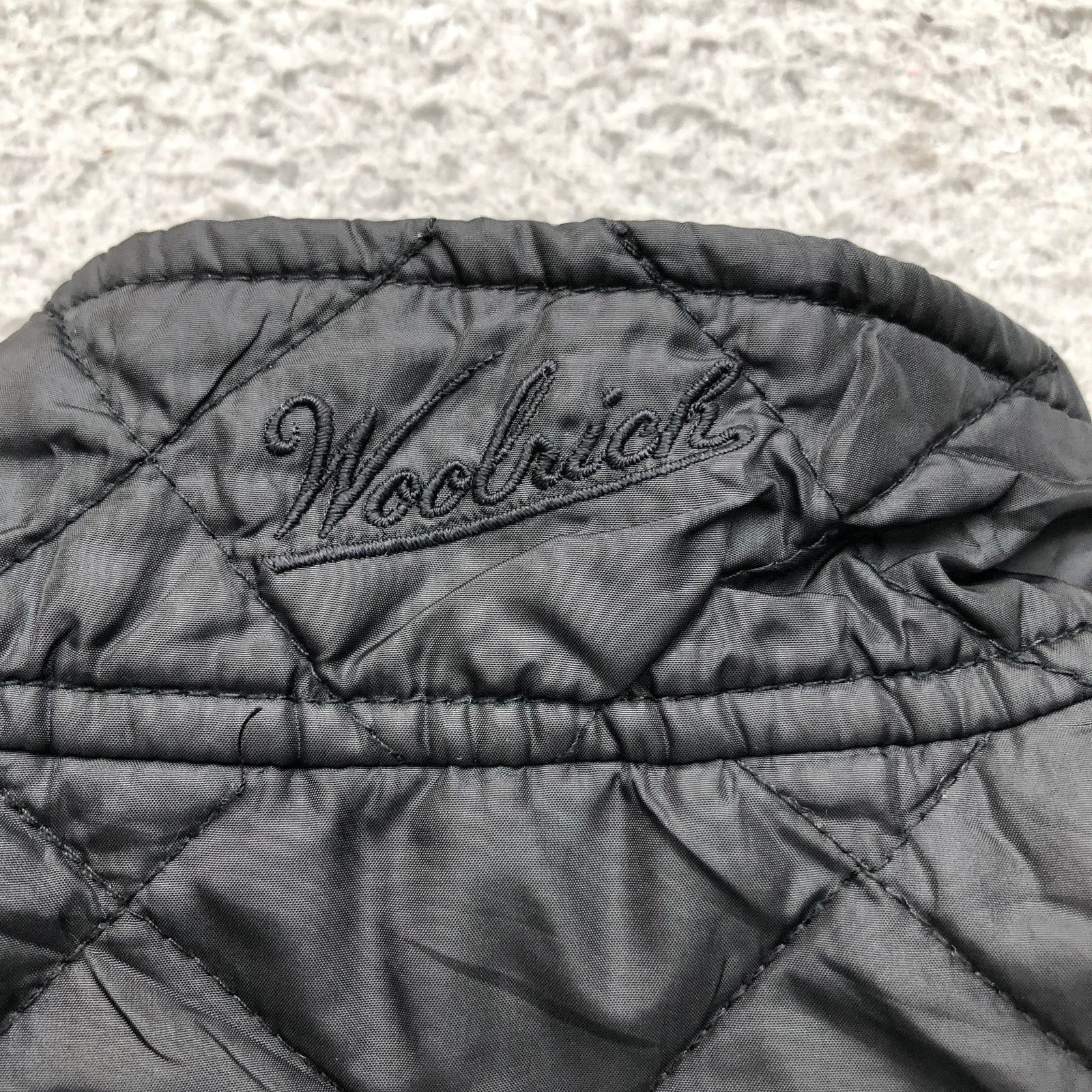Other Woolrich Jacket Womens Large Polyester Pocket Black Diamond Size L / US 10 / IT 46 - 9 Thumbnail