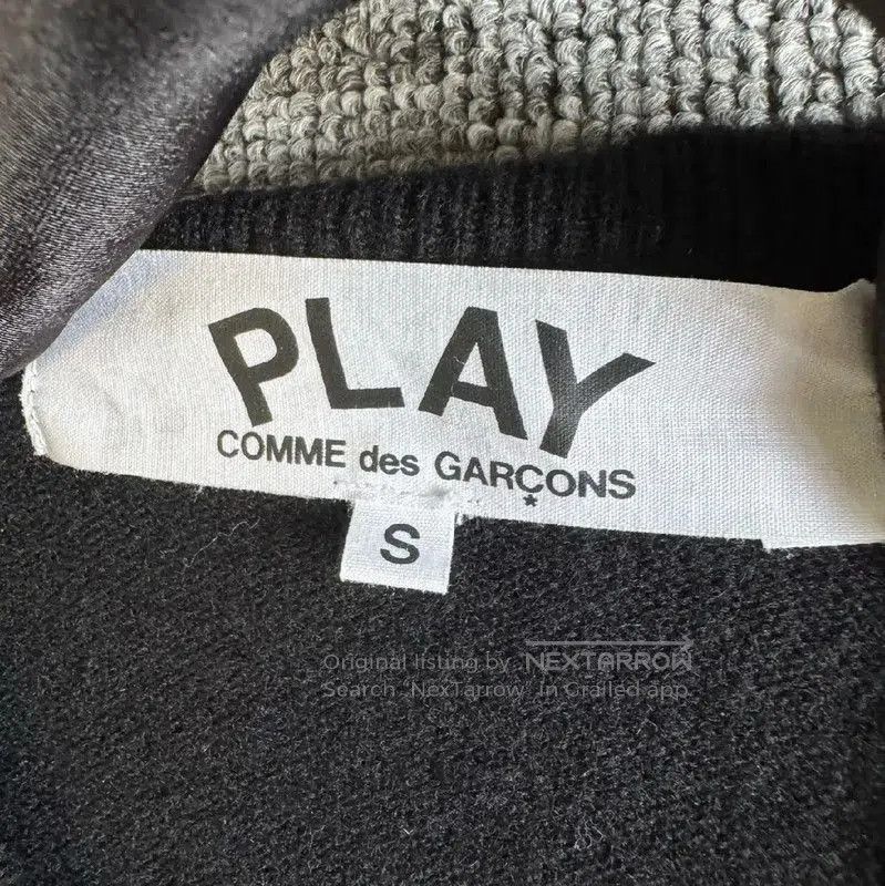 Comme des Garcons COMME des GARÇONS Black Wool Women's Knit Sweater . Size S / US 4 / IT 40 - 4 Thumbnail