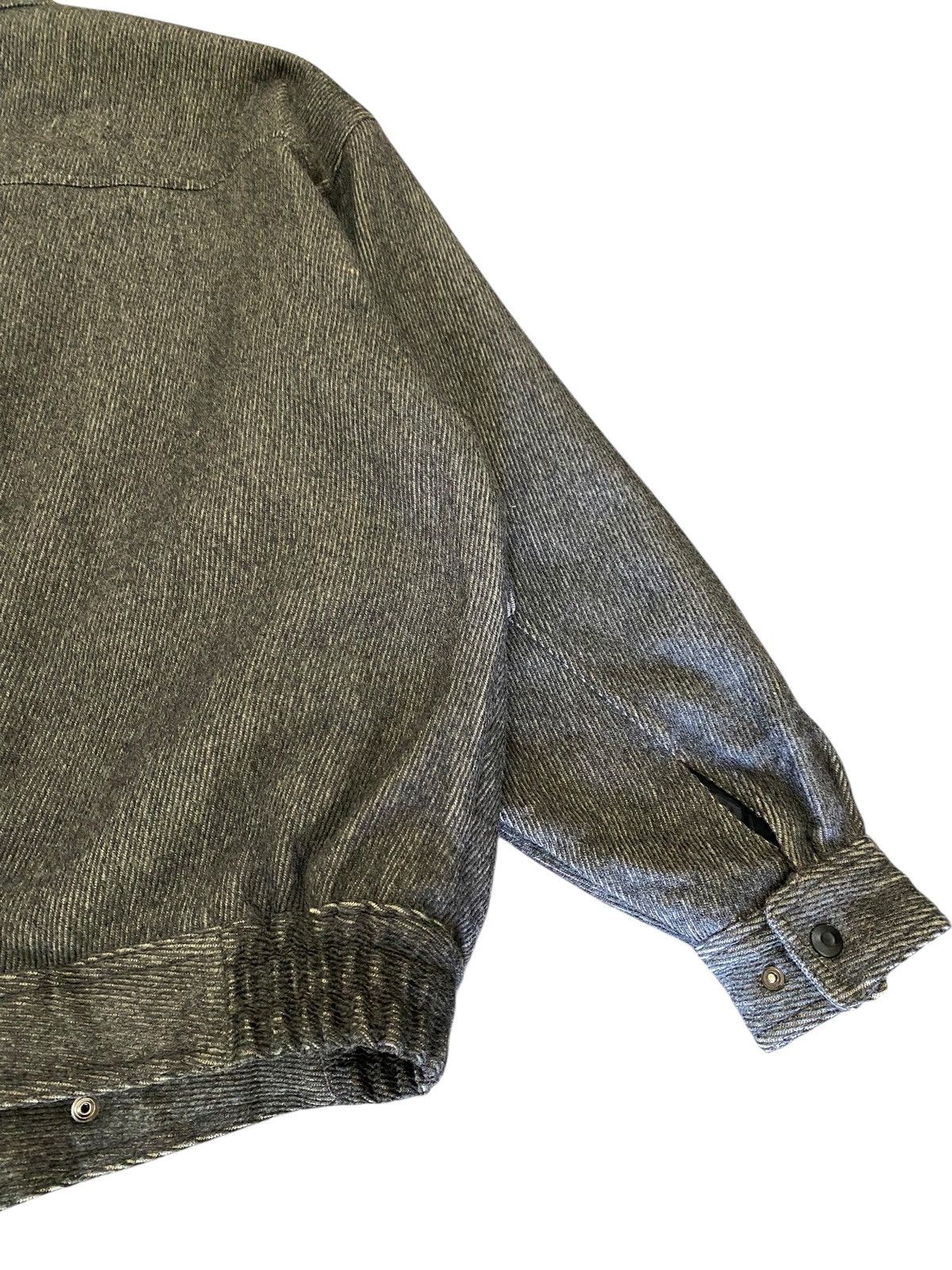 Issey Miyake VTG 80s ORORA Wool Jacket Bomber Issey Miyake Style Size US L / EU 52-54 / 3 - 7 Thumbnail