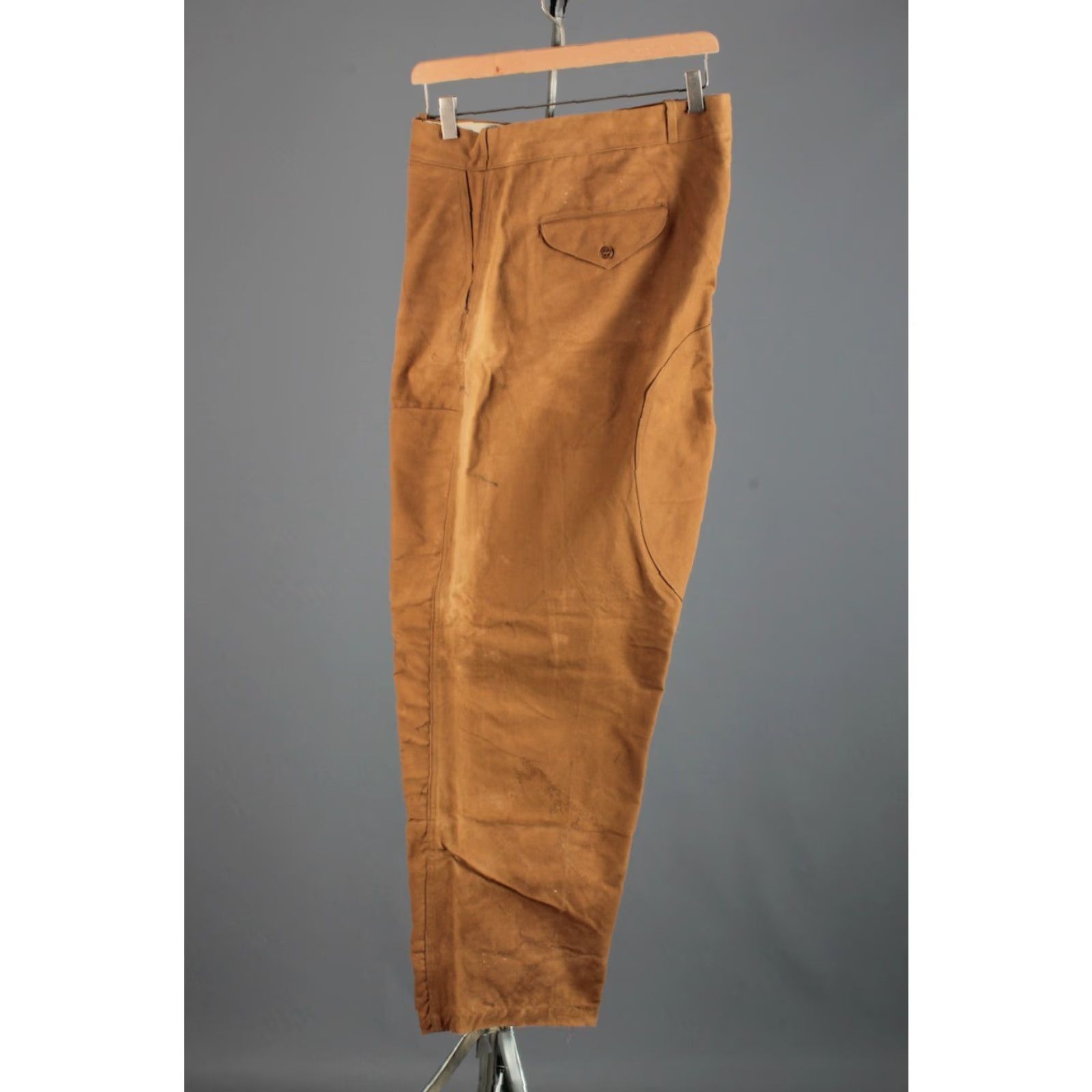 Vintage Red Head Hunting Pants 1940s 1950s Canvas Khaki 45x32 Mens 40s 50s Vtg Size US 44 / EU 60 - 4 Thumbnail