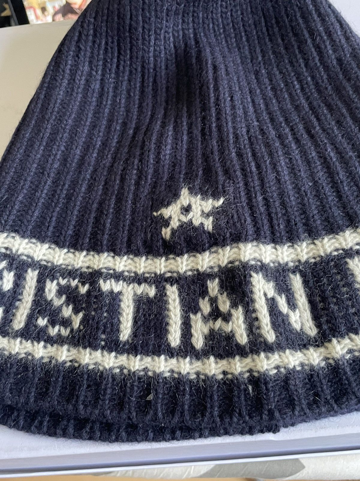 Dior CHRISTIAN DIOR WOOL CASHMERE BEANIE Size ONE SIZE - 2 Thumbnail