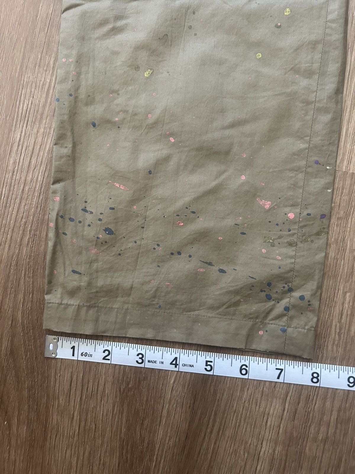 Undercover Undercover x NGAP Olive Paint Splatter Cargo Pants 1990’s Size US 32 / EU 48 - 12 Thumbnail