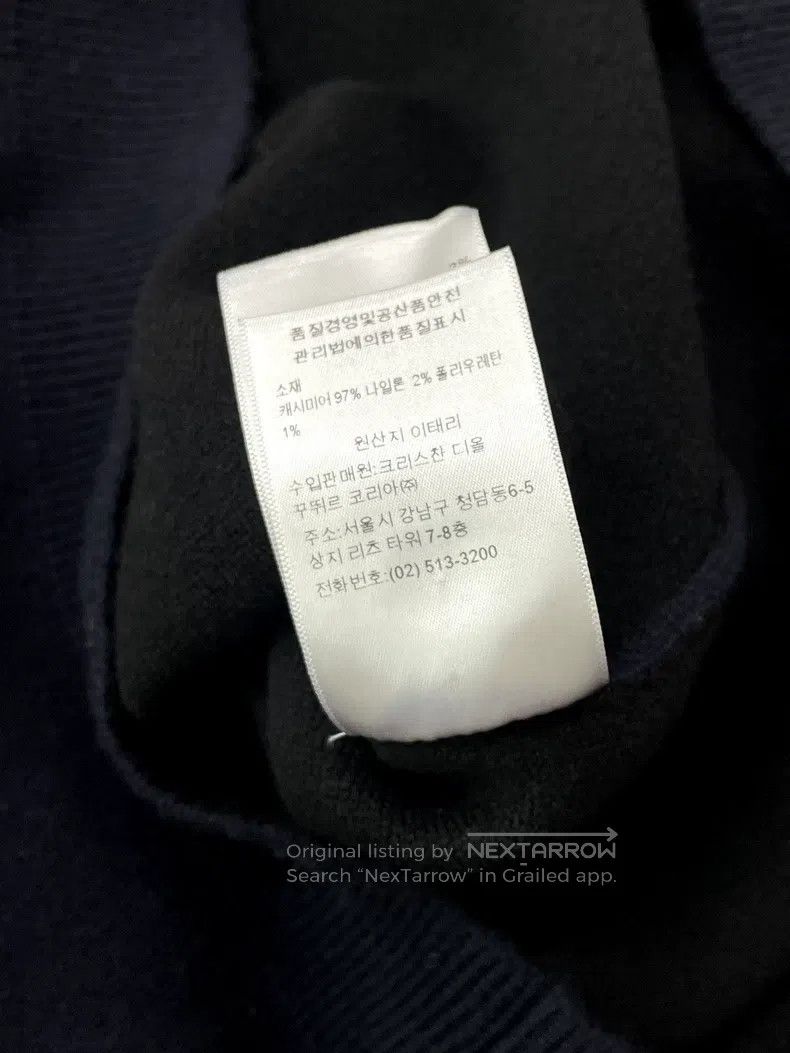 Dior Dior Dark blue back 8-character letter hooded sweatshirt Size XS / US 0-2 / IT 36-38 - 7 Thumbnail