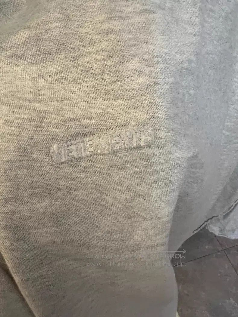 Vetements VETEMENTS Hoodie - Grey Size US S / EU 44-46 / 1 - 2 Thumbnail