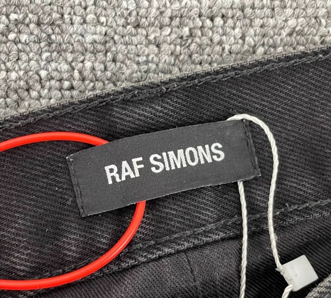 Raf Simons RafSimons 19AW 20SS Black Double Destroyed Jeans-2505 Size US 32 / EU 48 - 4 Thumbnail
