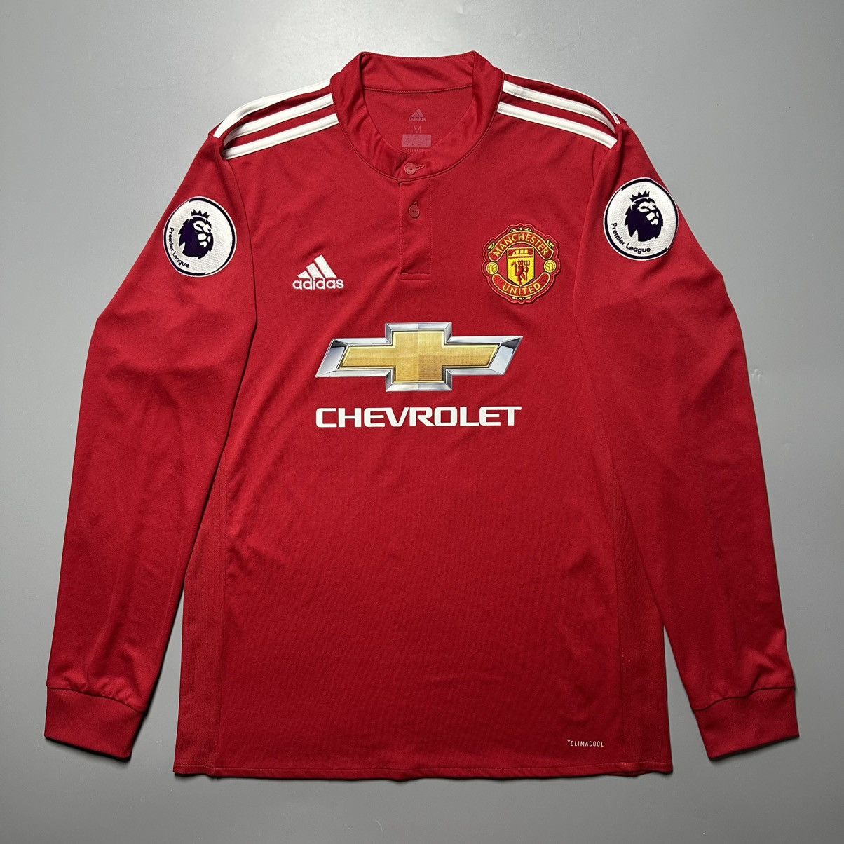 Adidas MAN UNITED ADIDAS 2017/2018 FOOTBALL HOME JERSEY #9 LUKAKU Size US M / EU 48-50 / 2 - 2 Thumbnail