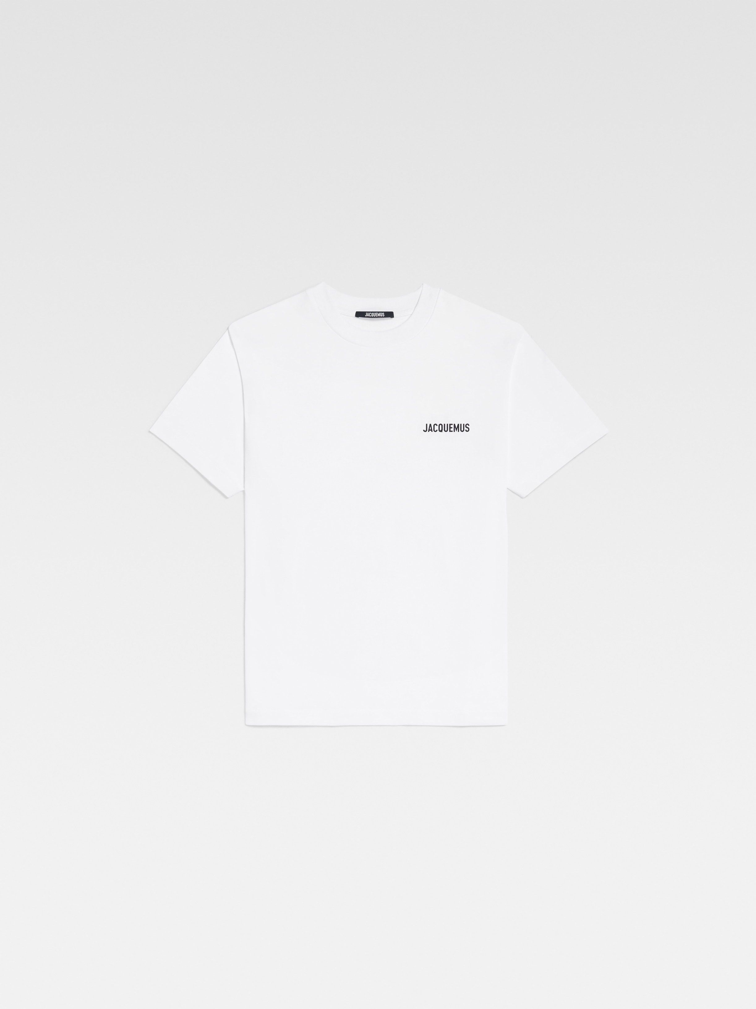 Jacquemus o1mle1025 Le T-Shirt Portofino in White Size US XXS / EU 40 - 1 Thumbnail