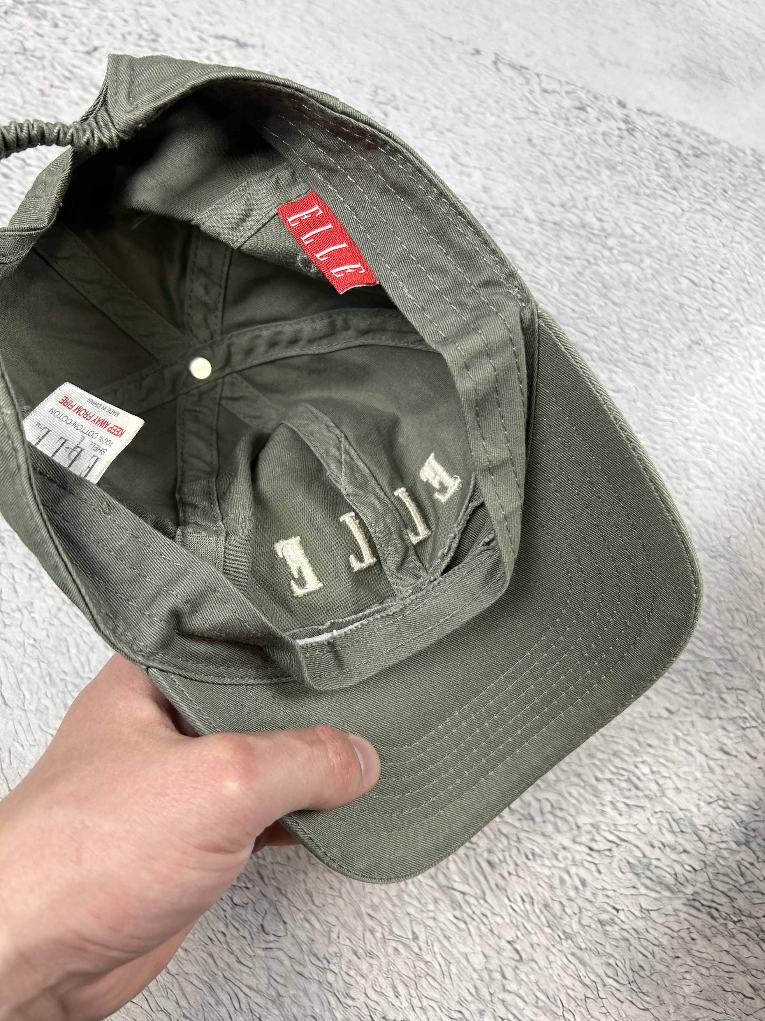 Designer × Japanese Brand Elle Paris Cap green Center Logo oldmoney Paris designer Size ONE SIZE - 10 Thumbnail