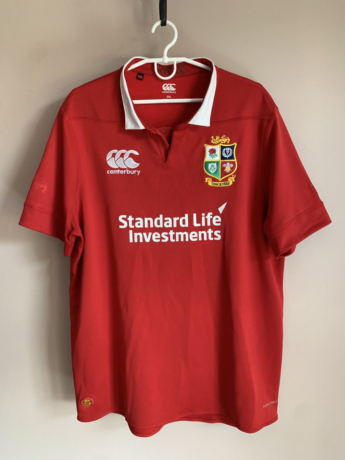 Canterbury of New Zealand British and Irish Lions Rugby Union Shirt Canterbury Sz XXL Size US XXL / EU 58 / 5 - 1 Thumbnail