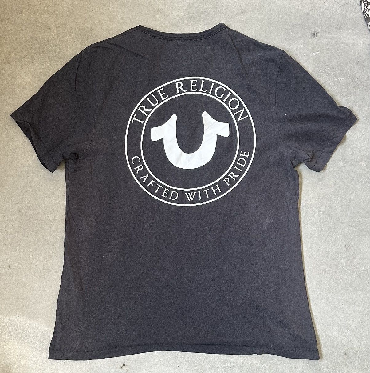 True Religion TRUE RELIGION CRAFTED WITH PRIDE TEE Size US M / EU 48-50 / 2 - 1 Thumbnail