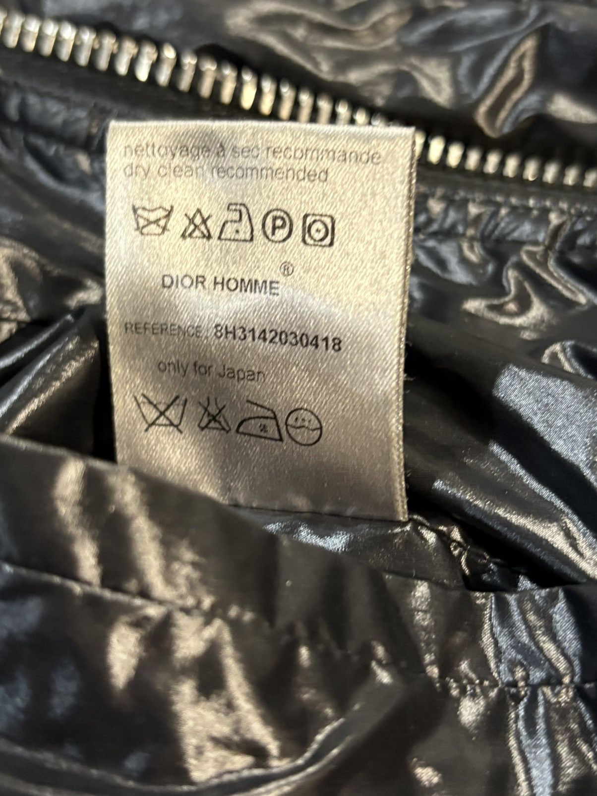 Dior Homme AW08 Convertible Goose Down Puffer