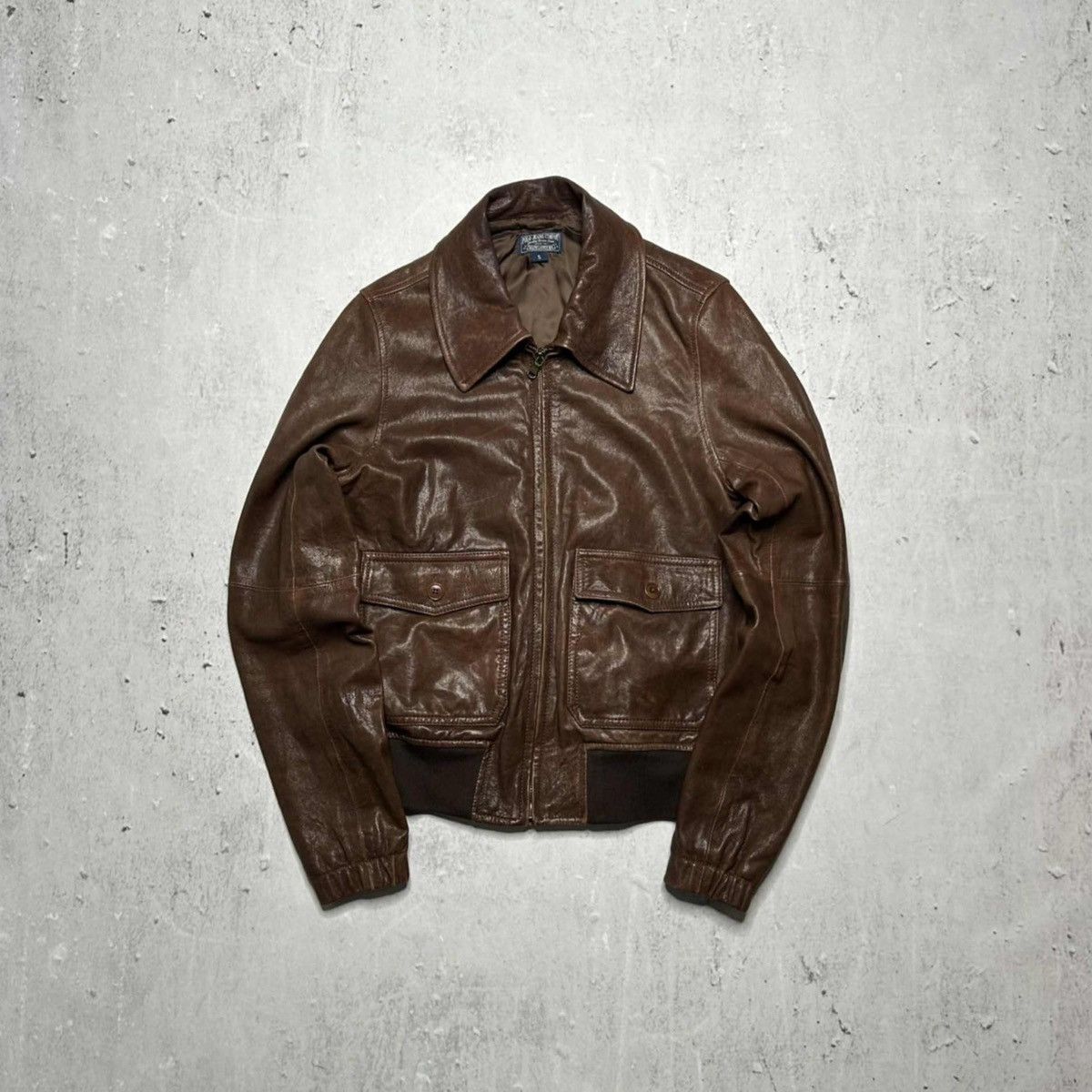 Ralph Lauren Vintage ralph lauren leather jacket Size US S / EU 44-46 / 1 - 1 Thumbnail