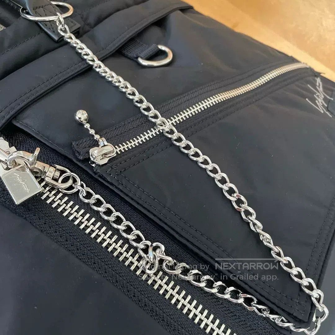 Yohji Yamamoto Yohji Yamamoto x Porter Black Shoulder Bag. Size ONE SIZE - 5 Thumbnail