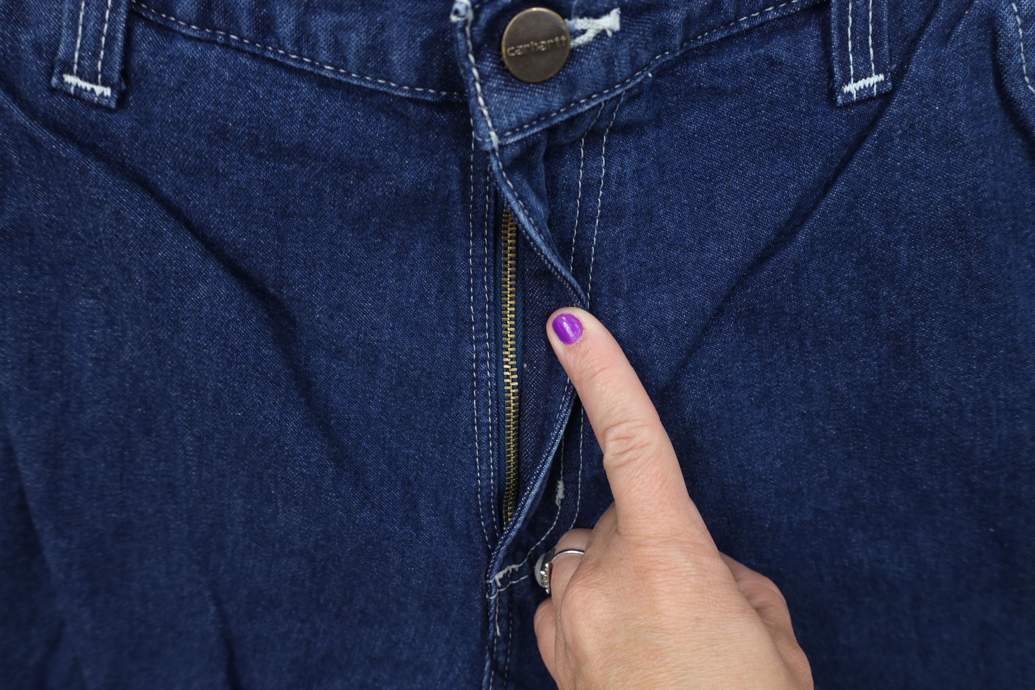 Carhartt Vintage Y2K Carhartt Workwear Wide Leg Dungaree Jeans Blue Size US 34 / EU 50 - 5 Thumbnail