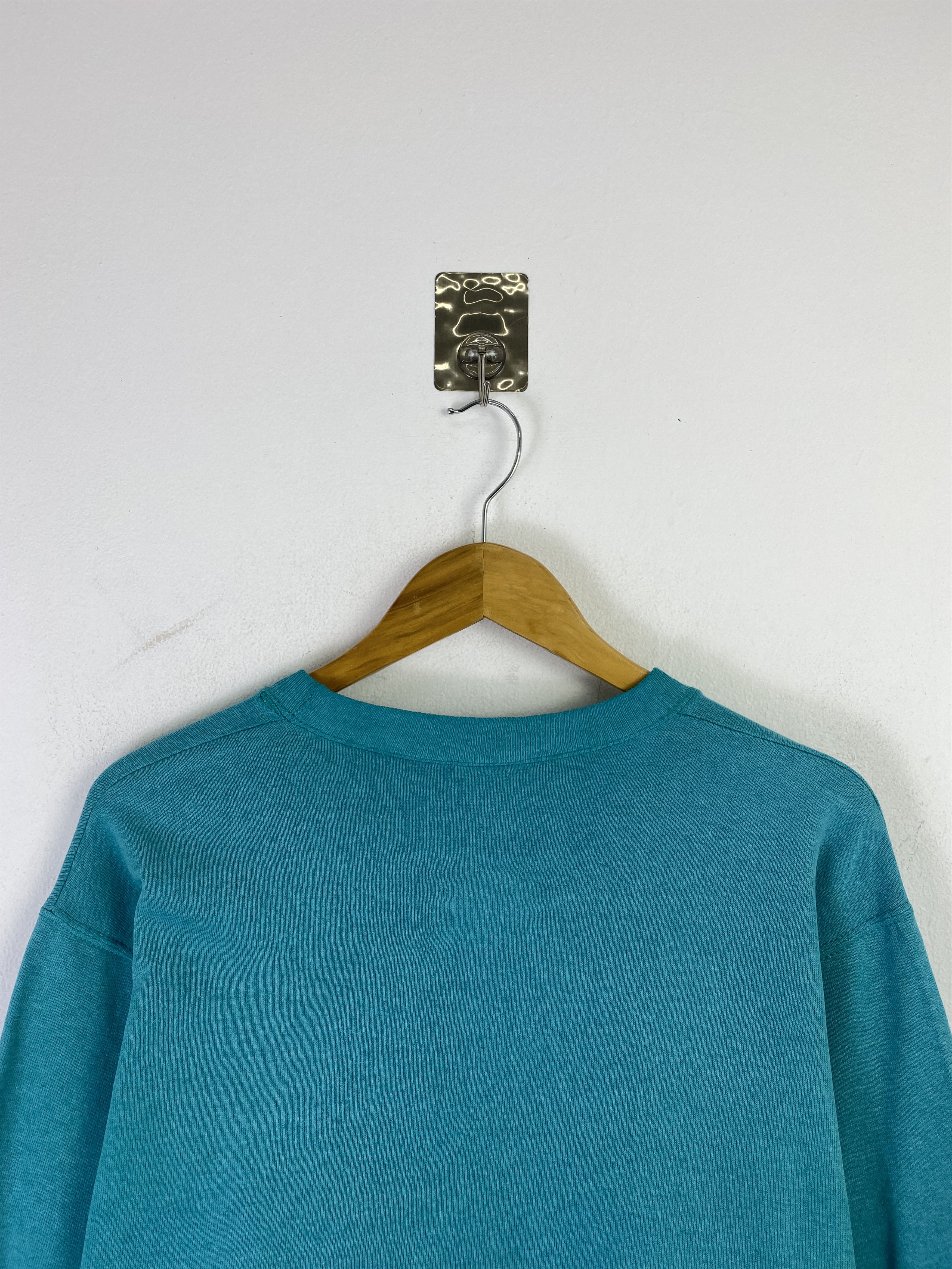 Hanes Vintage 90s Hanes Plain Crewneck Pullover Sweatshirt SH0361 Size US M / EU 48-50 / 2 - 4 Thumbnail