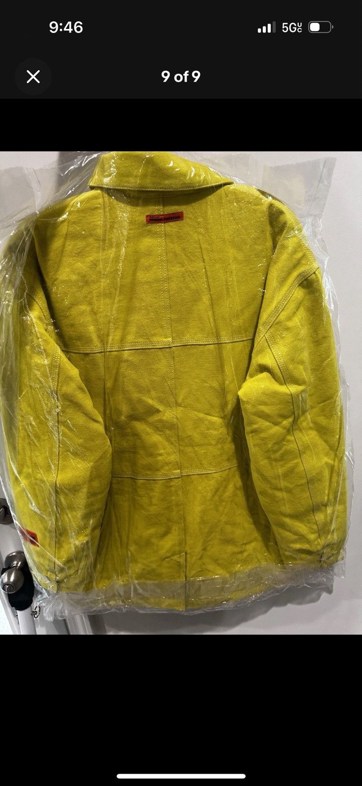 Heron Preston Heron Preston Utility Work Jacket Yellow Size XS Brand New Size US XS / EU 42 / 0 - 9 Thumbnail
