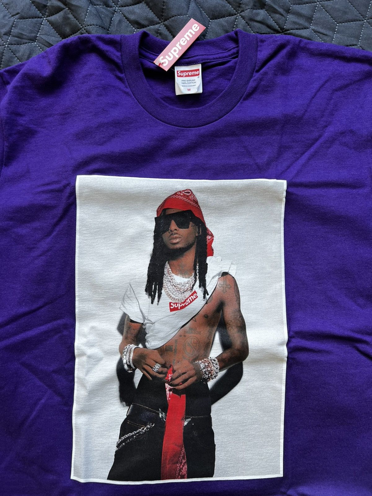 Supreme Supreme x Playboi Carti Tee Size US M / EU 48-50 / 2 - 2 Thumbnail