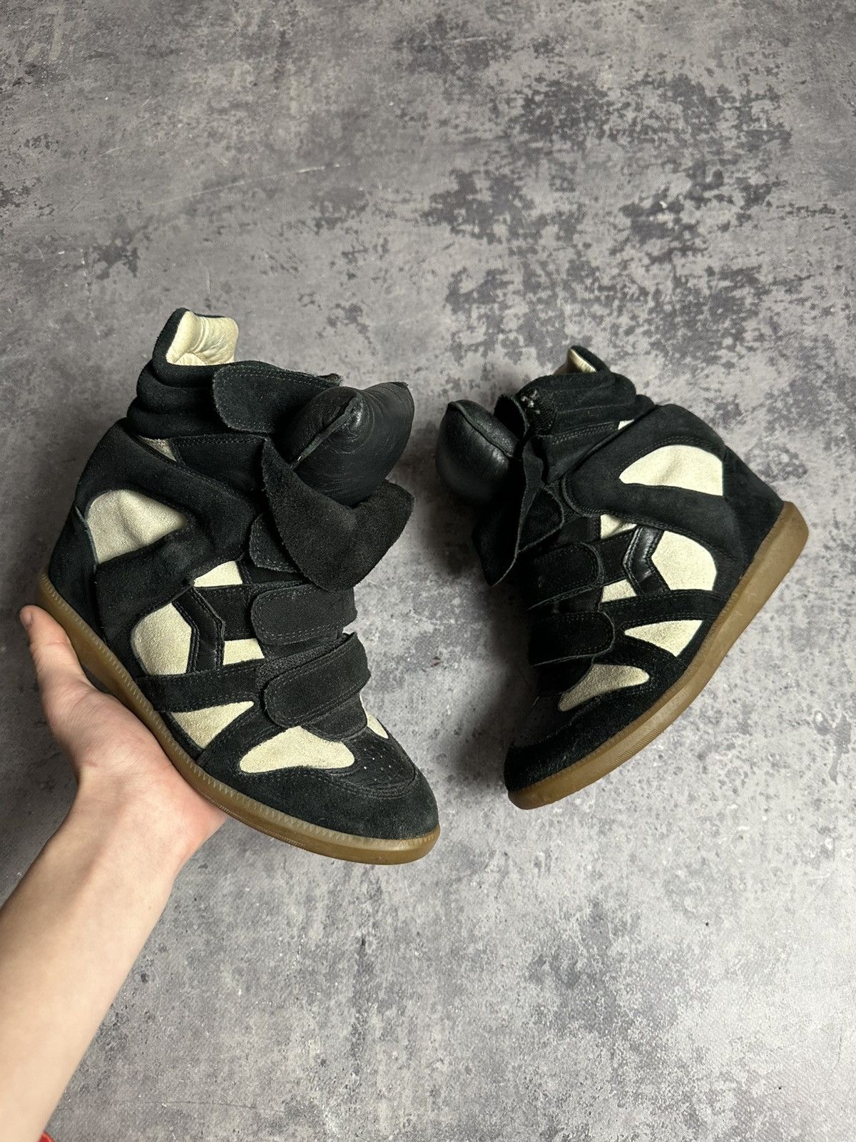 Isabel Marant Isabel Marant Bekett Classic Wedge Sneakers 39 size Size US 6.5 / IT 36.5 - 1 Thumbnail