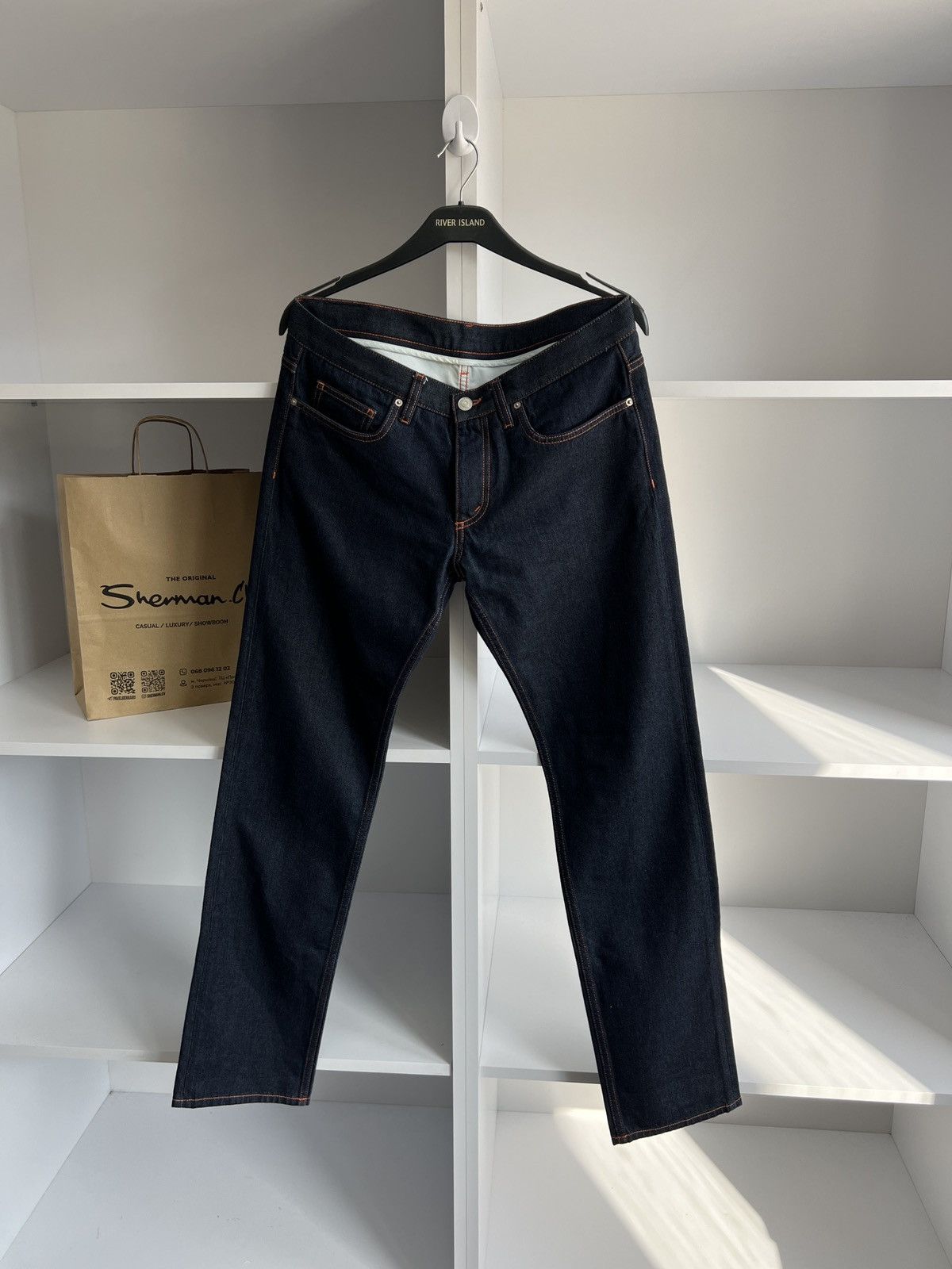 Jil Sander × Vintage Vintage Jil Sander Denim Luxury Jeans Size US 33 - 3 Thumbnail