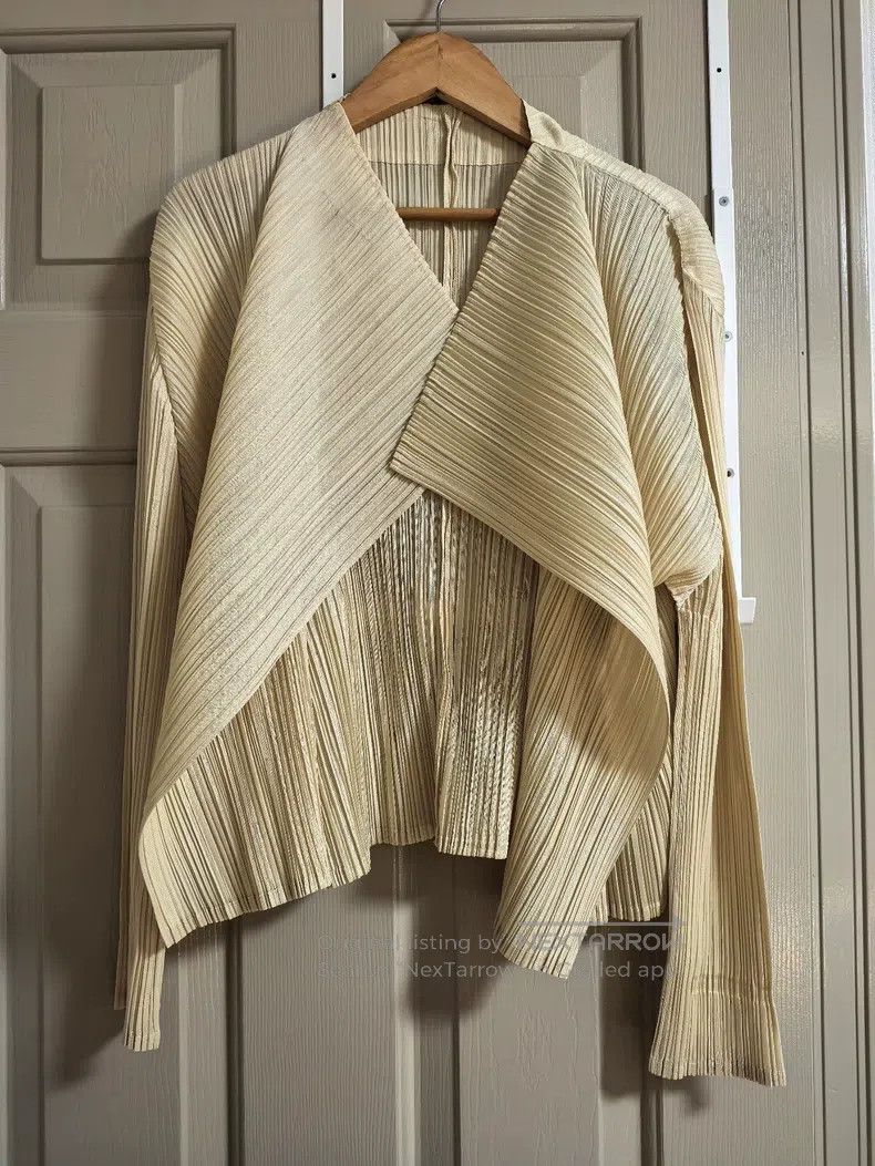 Issey Miyake Issey Miyake Cardigan Size L / US 10 / IT 46 - 1 Thumbnail