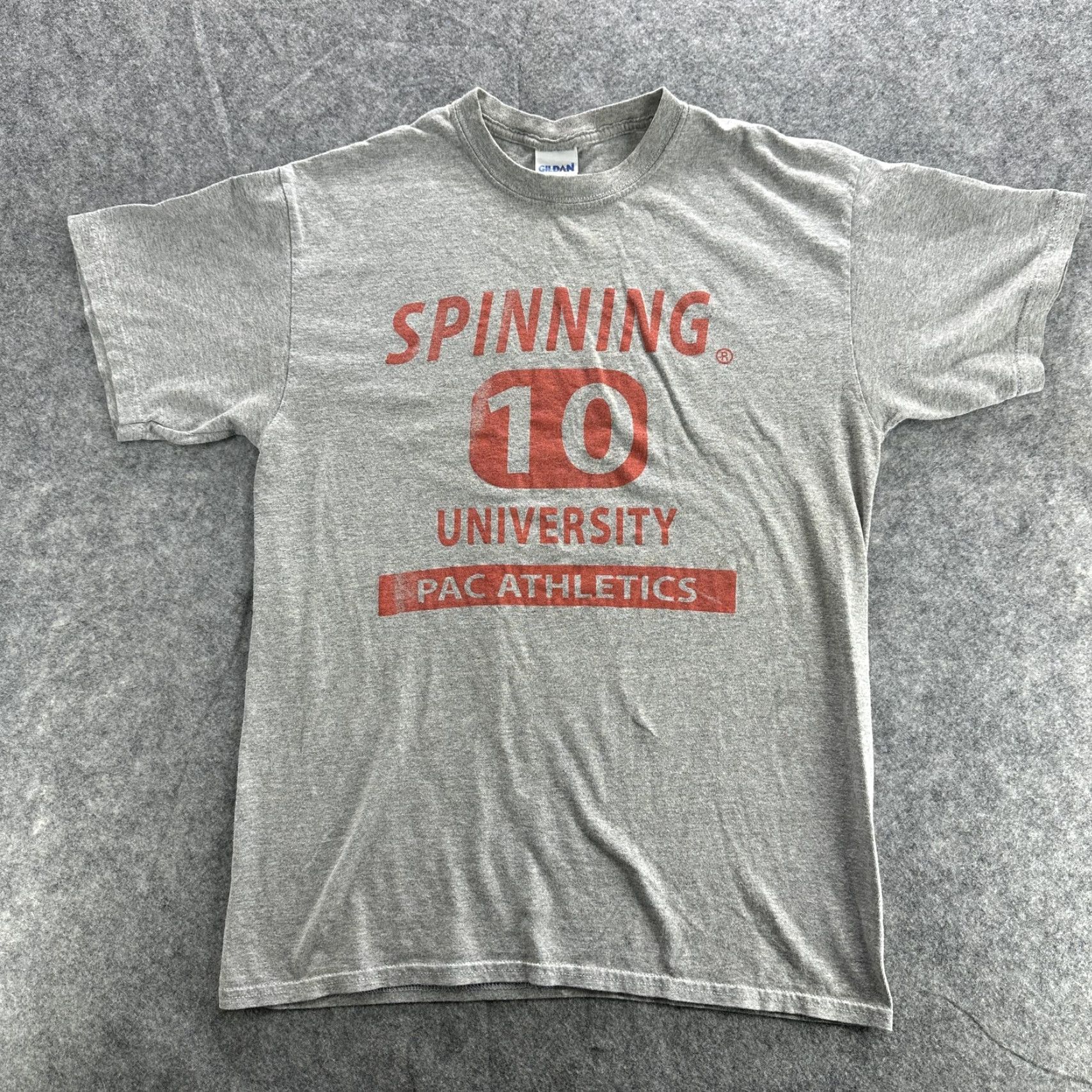 Gildan Spinning University Shirt Mens Medium Gray Pac Athletics Athletic Gym Tee Size US M / EU 48-50 / 2 - 2 Thumbnail