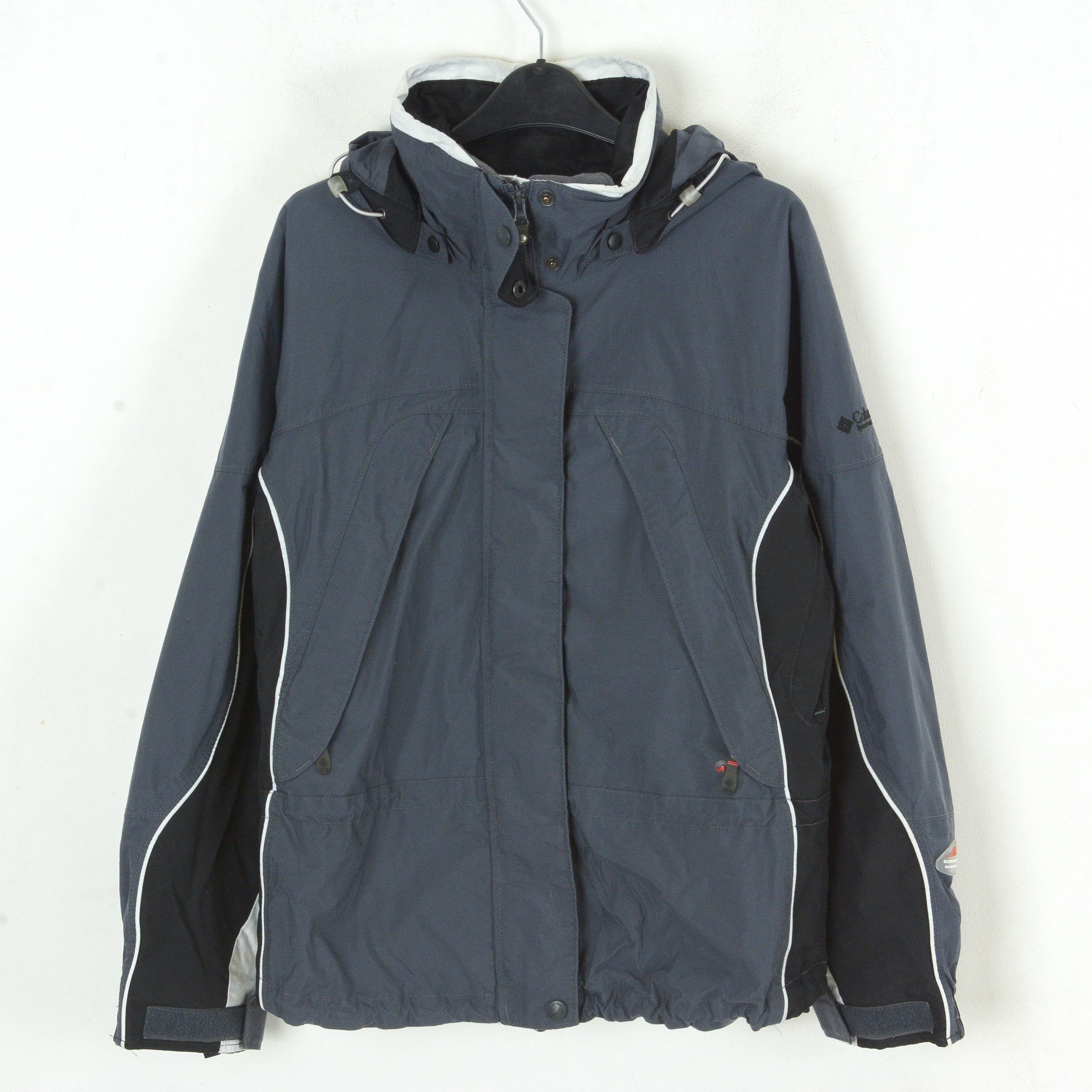 Columbia OMNI-TECH Women M Waterproof Breathable Hooded Jacket Coat Size M / US 6-8 / IT 42-44 - 1 Thumbnail