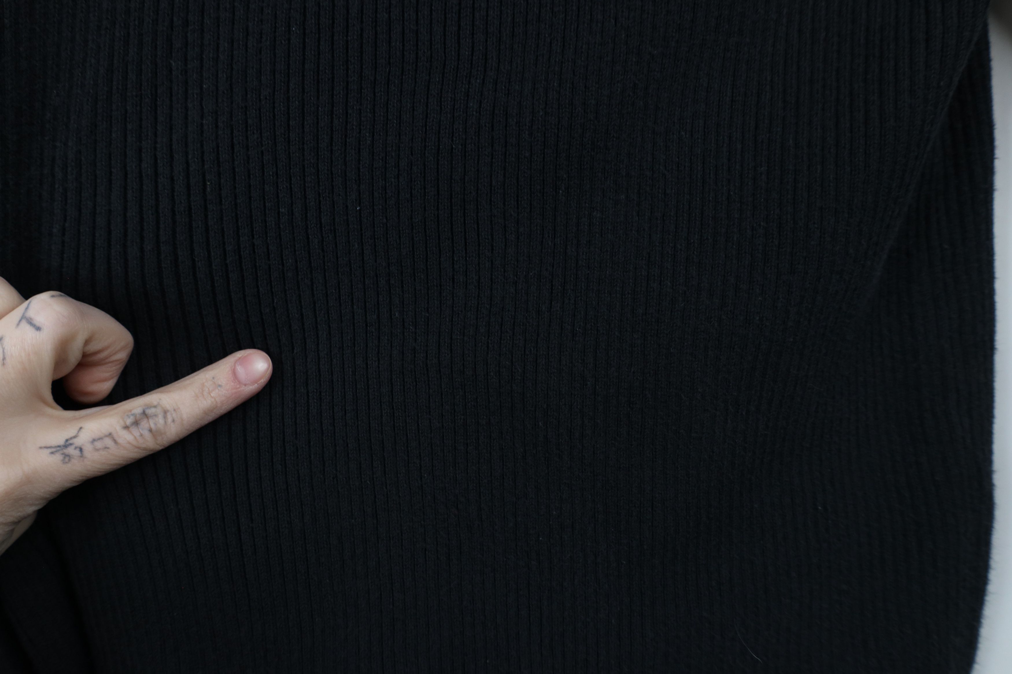 Gap × Vintage Vintage 90s Gap Blank Stretch Ribbed Knit Turtleneck Sweater Size M / US 6-8 / IT 42-44 - 4 Thumbnail