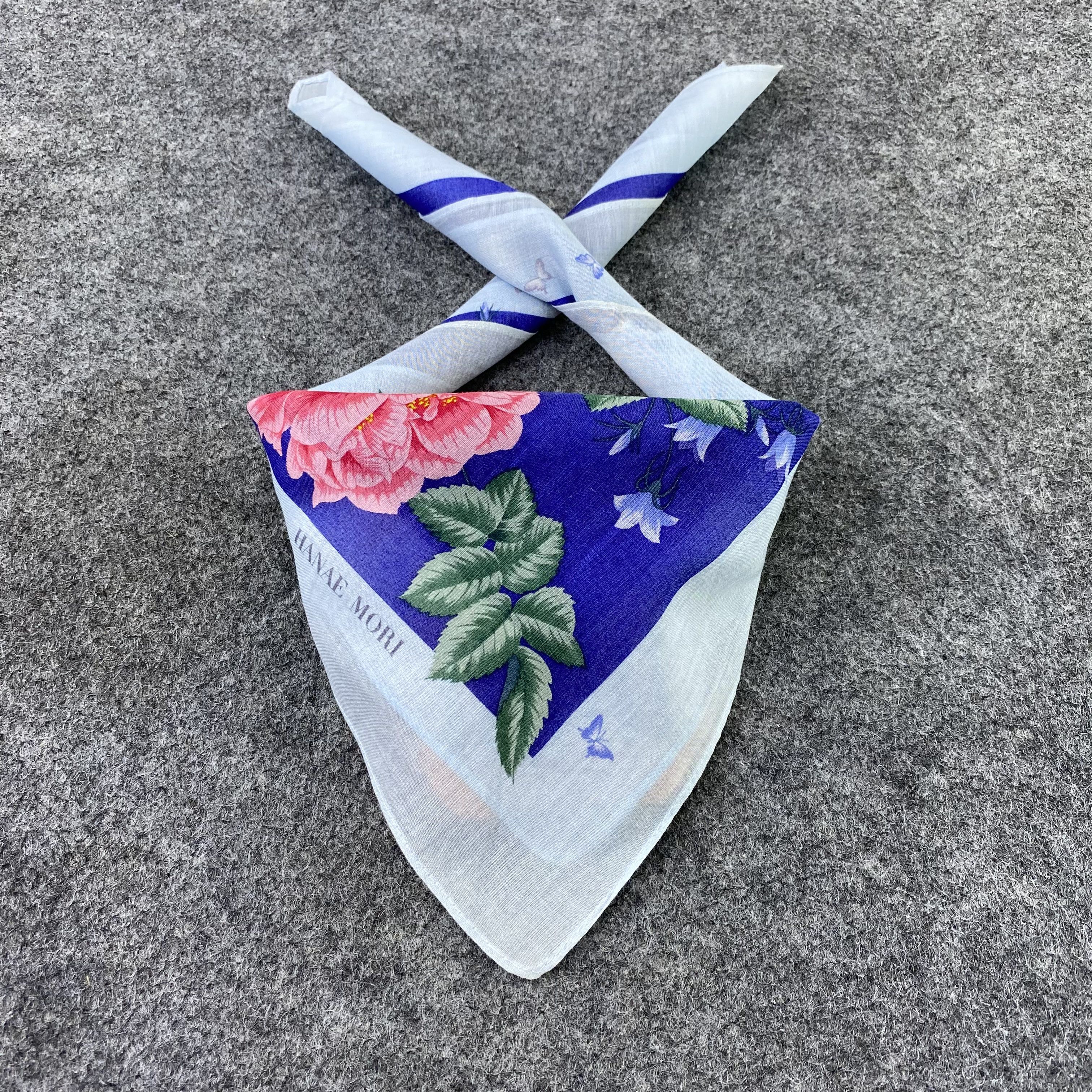 Hanae Mori Hanae Mori Handkerchief / Bandana / Neckerchief-B829 Size ONE SIZE - 2 Thumbnail