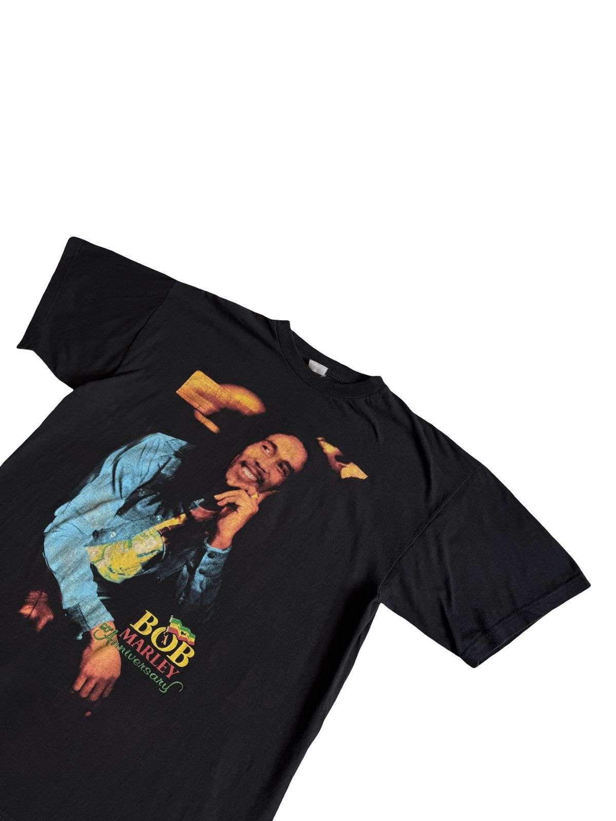 Band Tees Vtg Bob Marley Get Up Stand Up T-Shirt Big Logo Y2K Hype XL Size US XL / EU 56 / 4 - 4 Thumbnail