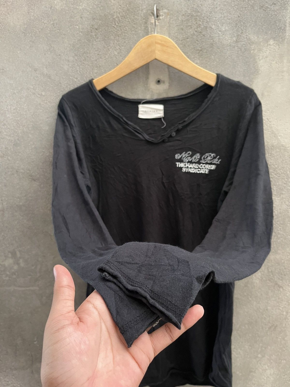 Mastermind Japan × Visvim Rare - Japanese Long Sleeve Embroidered Skull Tee💀 Size US M / EU 48-50 / 2 - 8 Thumbnail