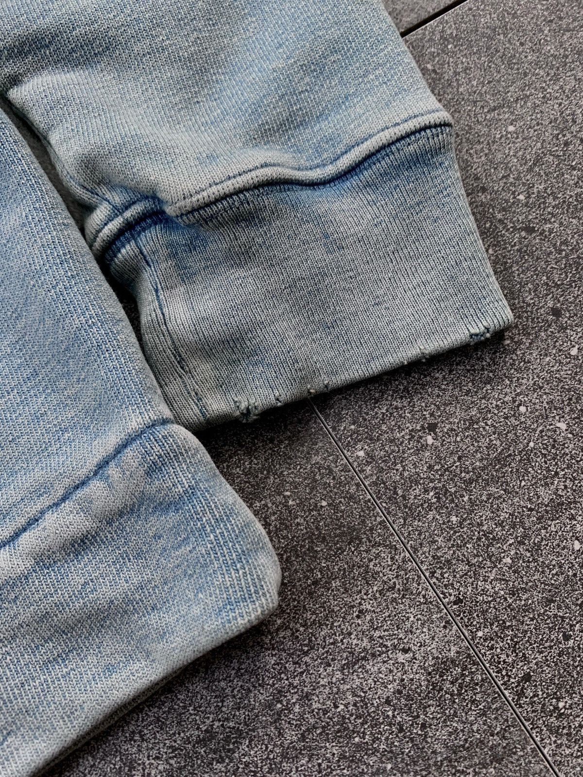 Kapital Kountry FREE TAX! Distressed Elbow Patch Denim Jacket Size US M / EU 48-50 / 2 - 8 Thumbnail