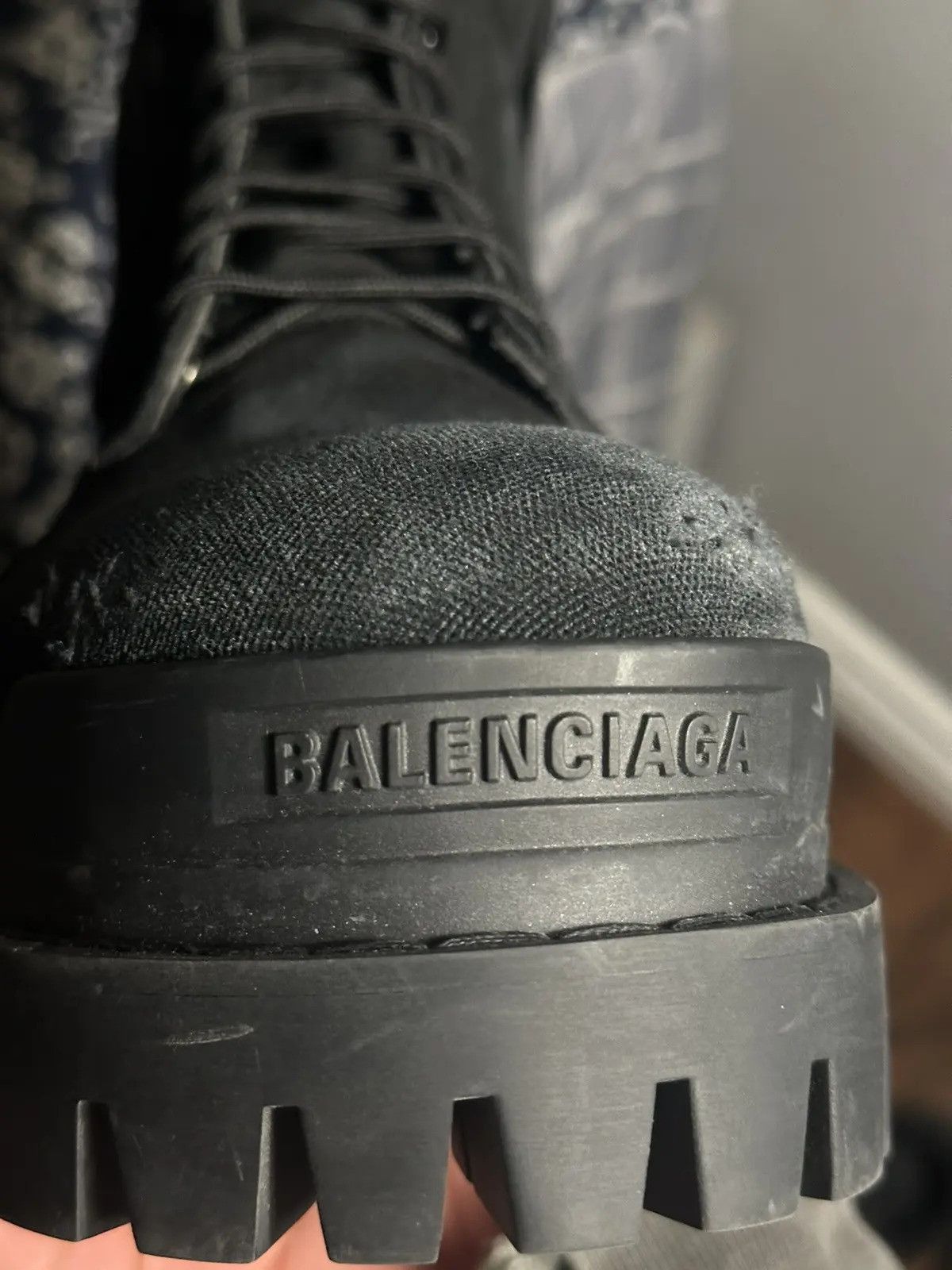 Balenciaga Balenciaga Combat strike boots Size US 12 / EU 45 - 5 Thumbnail
