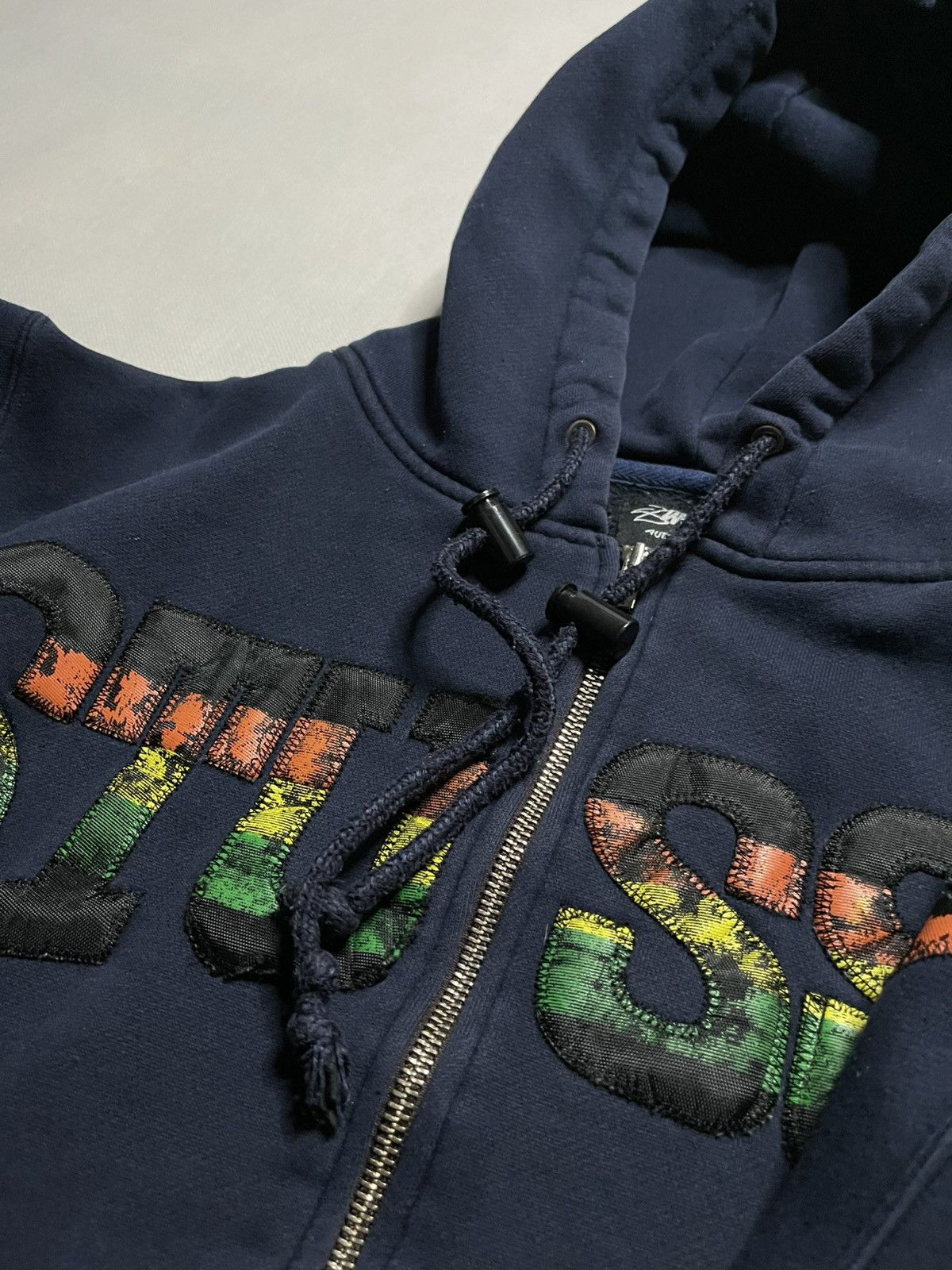 Stussy ‼️Vintage 90s Stussy Rasta Zip Hoodie + Stussy Rasta Scarf ‼️ Size US L / EU 52-54 / 3 - 17 Thumbnail