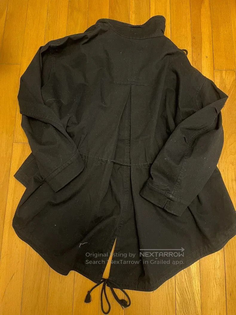 Yohji Yamamoto Yohji Yamamoto Cotton Black Coat. Size US M / EU 48-50 / 2 - 2 Thumbnail