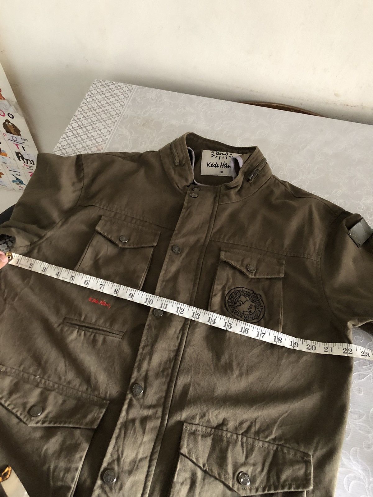 Keith Haring Rare🔥 Keith Haring Army M65 Style Jacket Size US L / EU 52-54 / 3 - 16 Thumbnail