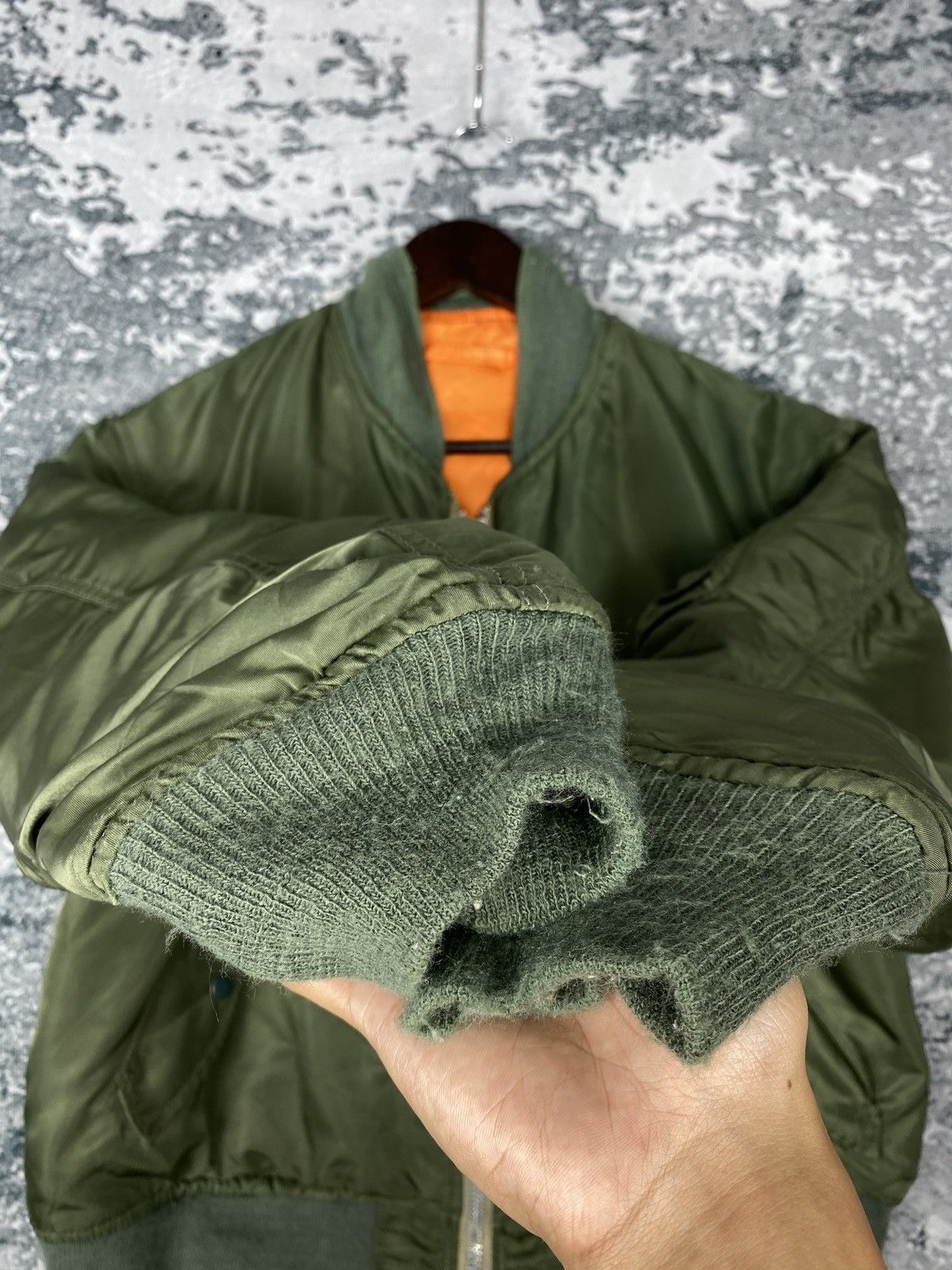 Alpha Industries Vintage Alpha Industries MA-1 Bombers Jacket Size US M / EU 48-50 / 2 - 7 Thumbnail
