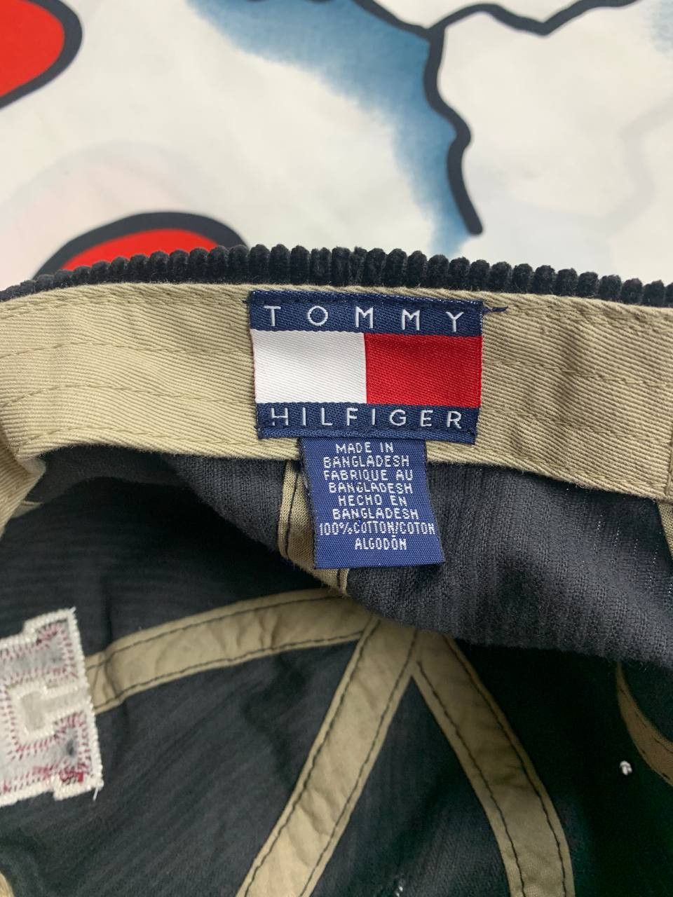 Tommy Hilfiger Tommy Hilfiger vintage velvet cap Size ONE SIZE - 4 Thumbnail
