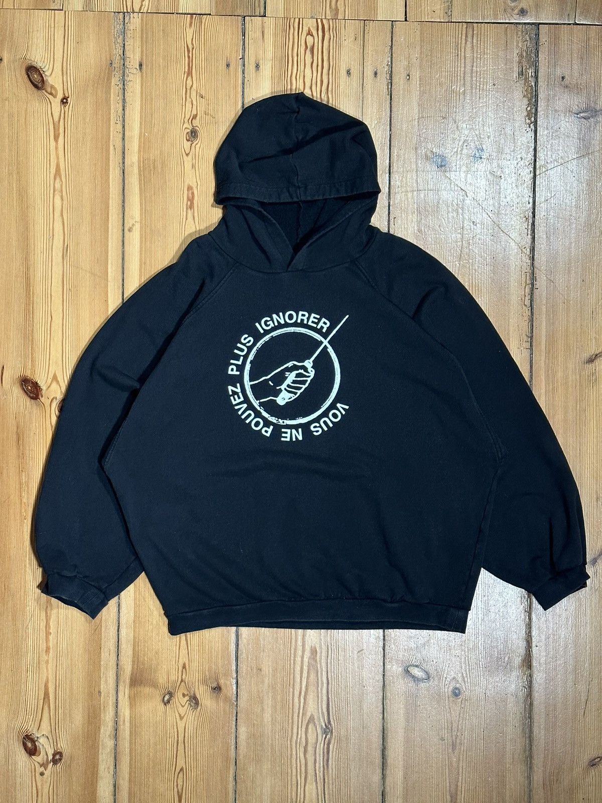 Raf Simons Raf Simons SS/2002 VOUS NE POUVEZ PLUS IGNORER Runway Size US XL / EU 56 / 4 - 6 Thumbnail