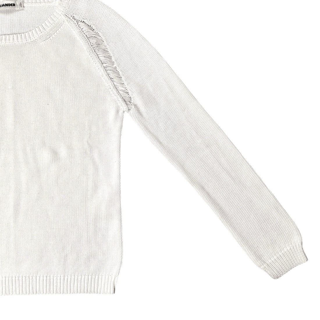 Jil Sander Jil Sander Distressed Seam Knit Size US S / EU 44-46 / 1 - 6 Thumbnail