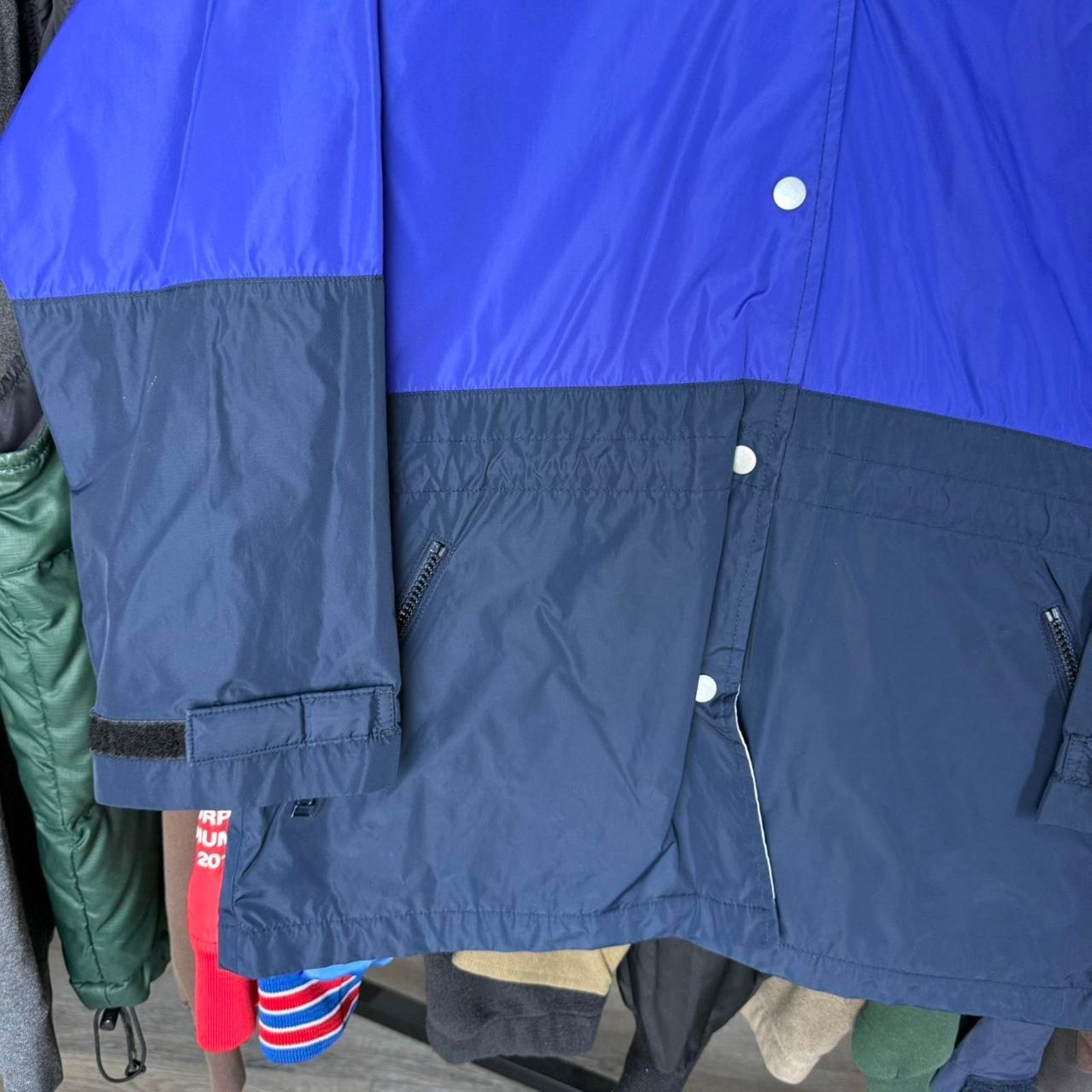 Nike Vintage 90s Nike Wind Breaker With Button Up Closure Size US S / EU 44-46 / 1 - 4 Thumbnail