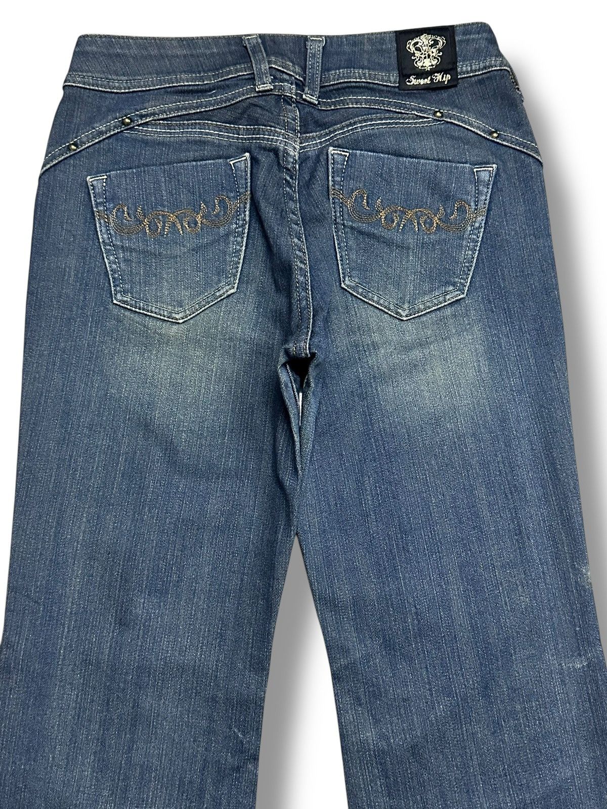Japanese Brand Japan Jeans With Bootcut Wideleg Style and Faded Wash Size US 28 / EU 44 - 5 Thumbnail