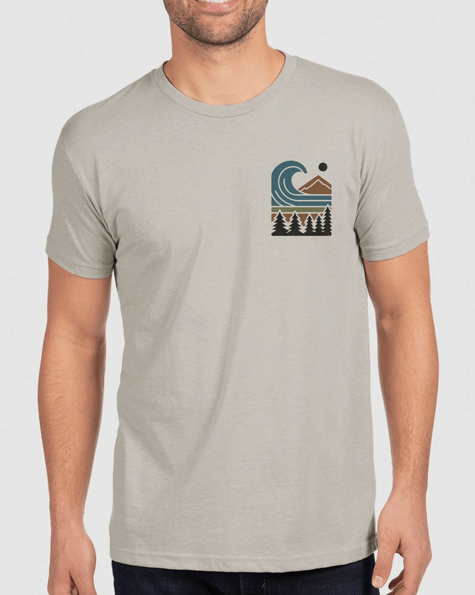 Designer × Vintage Men’s Rampart Range Nature Themed T-Shirt Size US L / EU 52-54 / 3 - 3 Thumbnail
