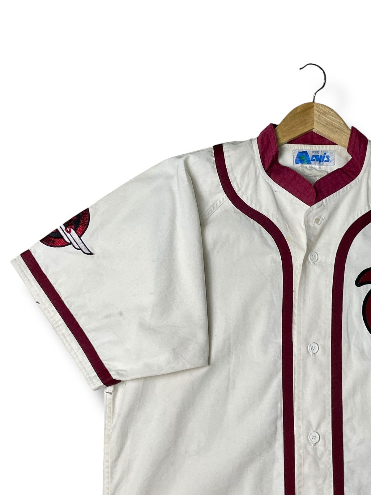 Japanese Brand × Vintage Avis x Vintage Baseball Jersey Embroidery (40) Size US M / EU 48-50 / 2 - 6 Thumbnail