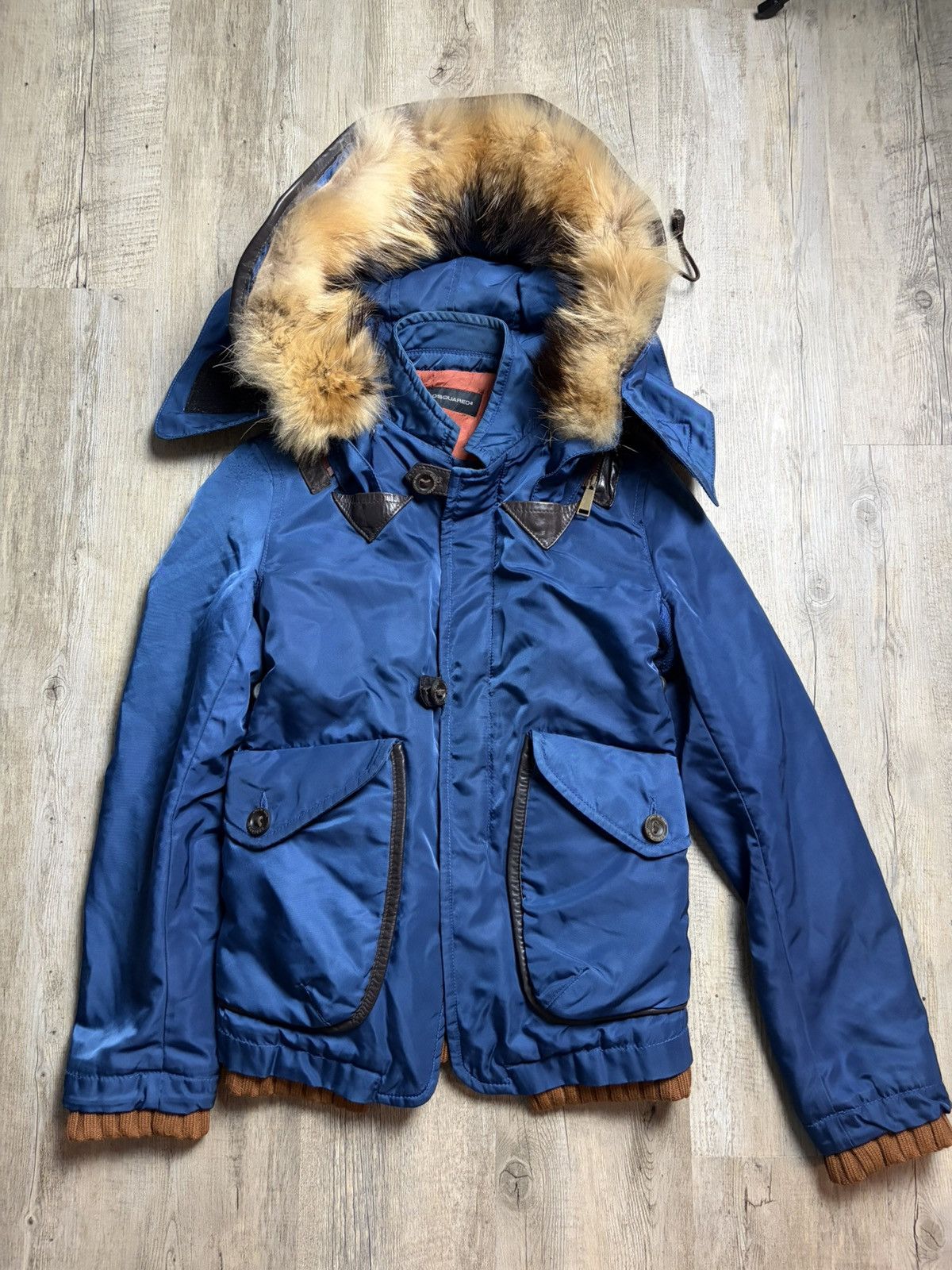 Dsquared2 Dsquared2 F/W 2004 fisher fur hood Jacket Size US L / EU 52-54 / 3 - 2 Thumbnail