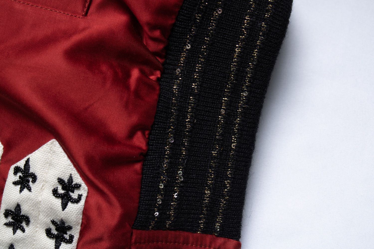 Saint Laurent Paris Saint Laurent, Military bomber jacket in red 2019 Size US L / EU 52-54 / 3 - 6 Thumbnail