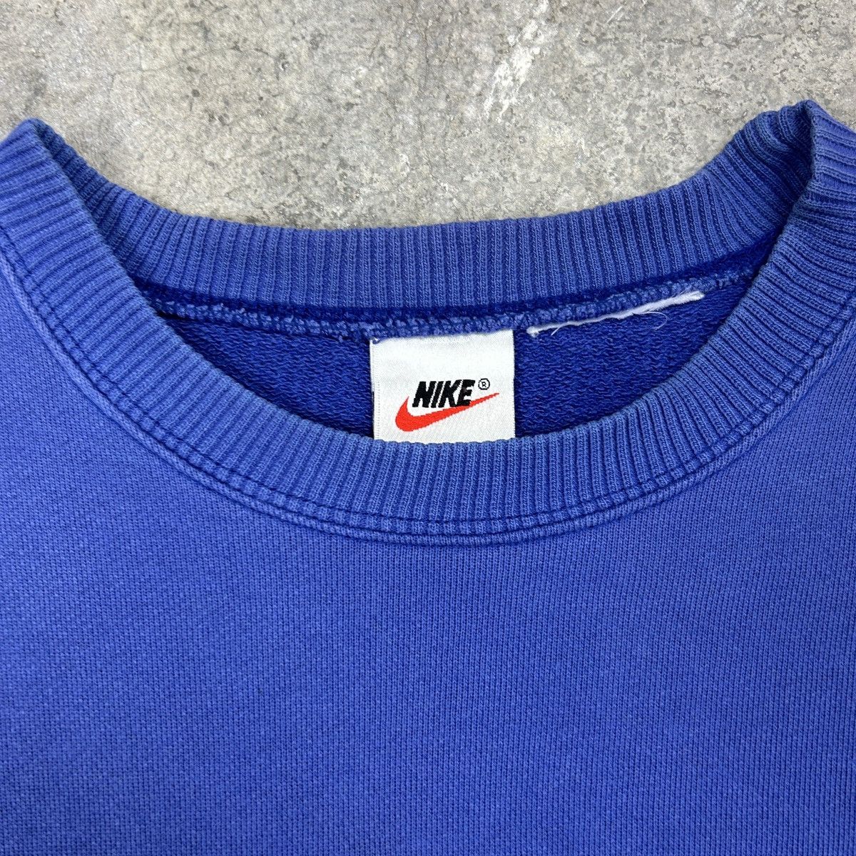 Nike × Vintage 80s 90s Nike Swoosh Sweatshirt Size US M / EU 48-50 / 2 - 6 Thumbnail