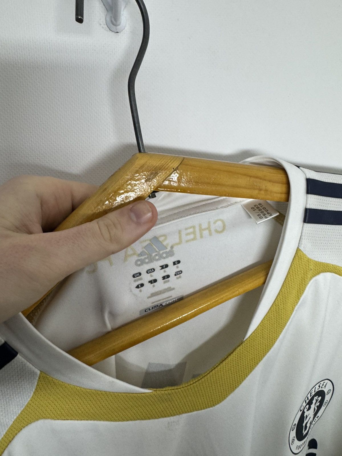 Adidas Adidas Chelsea 2010/2011 Training Soccer Jersey Formation Size US L / EU 52-54 / 3 - 9 Thumbnail